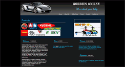Desktop Screenshot of hobbiesonline.co.za